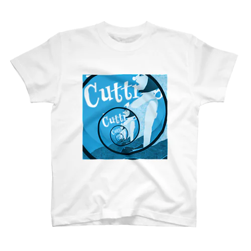 CUTTING EDGE ICE BLUE Regular Fit T-Shirt