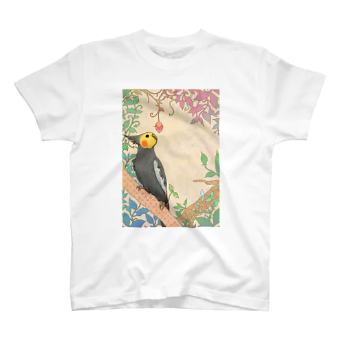 オカメインコ スタンダードTシャツ