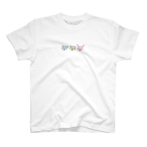 ゆるいどうぶつ達 Regular Fit T-Shirt