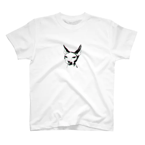 虚無る猫 Regular Fit T-Shirt