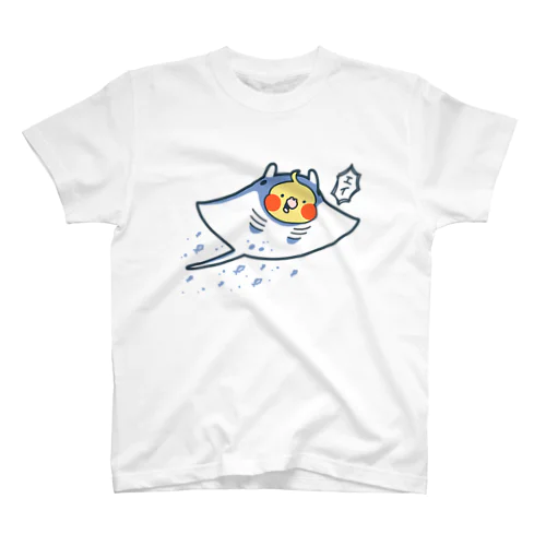 海のことり《オニイトマキオカメ》 スタンダードTシャツ