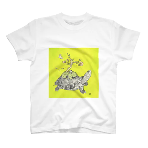 亀盆栽 スタンダードTシャツ