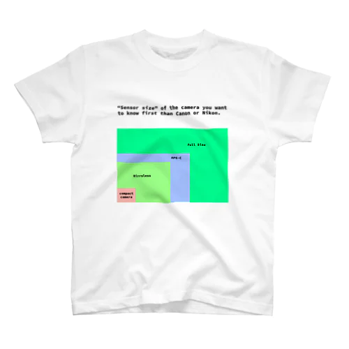 センサーサイズ Regular Fit T-Shirt