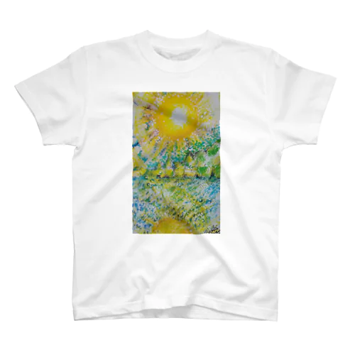 cdjd4　太陽と海 Regular Fit T-Shirt