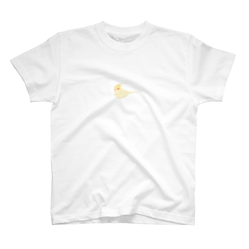 白オカメの気配 Regular Fit T-Shirt