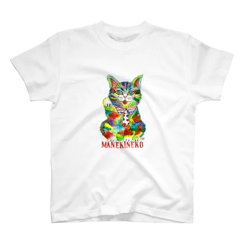 MANEKINEKO スタンダードTシャツ