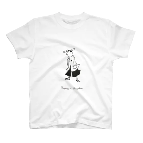 六本木のうさぎちゃん　モード系 スタンダードTシャツ