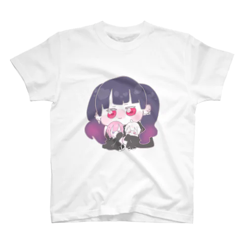 めだちでびしりーず地雷 スタンダードTシャツ