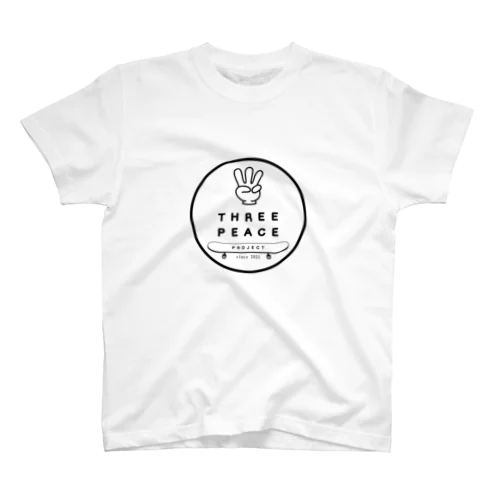 three  Peace  project Regular Fit T-Shirt