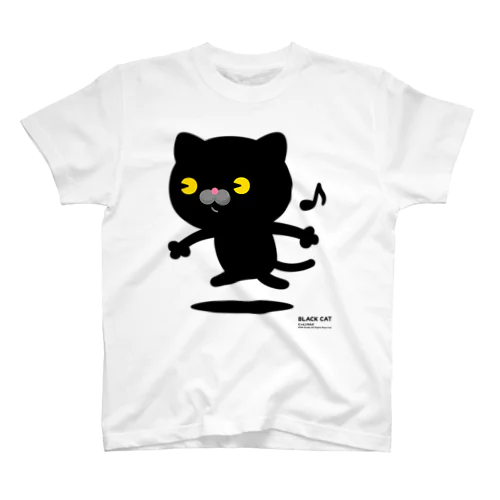 にゃんこMAX（黒猫） Regular Fit T-Shirt