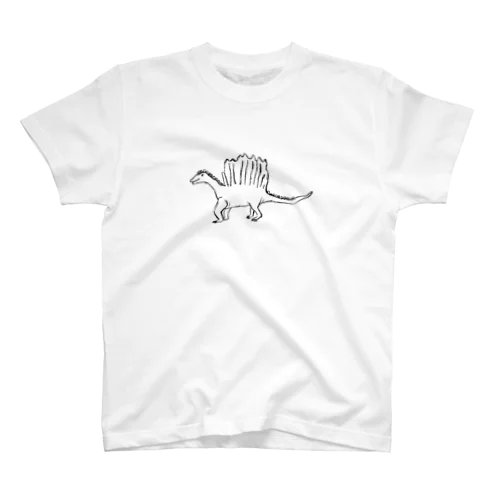 「ディメトロドン」イラスト恐竜Tシャツ スタンダードTシャツ
