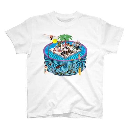 NEKOILAND pool 🌴 スタンダードTシャツ