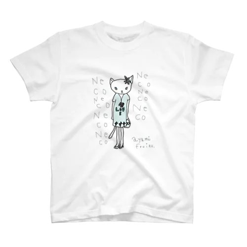 Neco白 スタンダードTシャツ