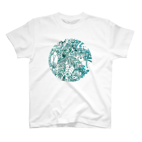 奄美の森青緑 Regular Fit T-Shirt