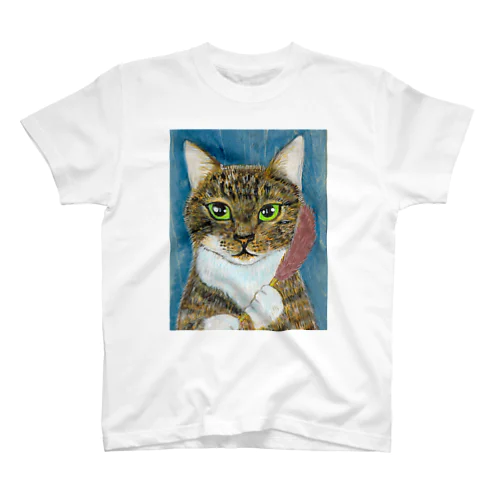 のっぴきならない/保護猫スイ スタンダードTシャツ