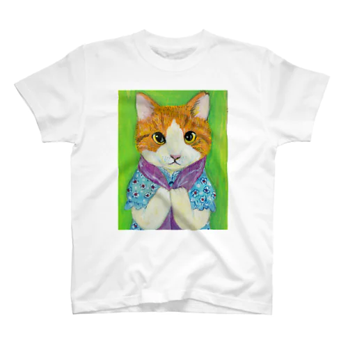 のっぴきならない/卒業猫ねこまる スタンダードTシャツ