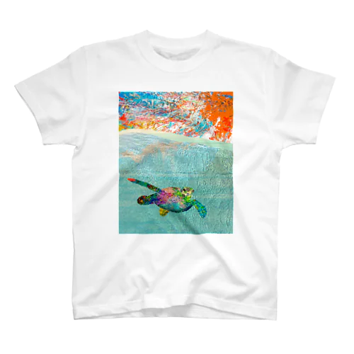 ウミガメ Regular Fit T-Shirt