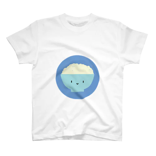 ごはんだよ！　水色 スタンダードTシャツ