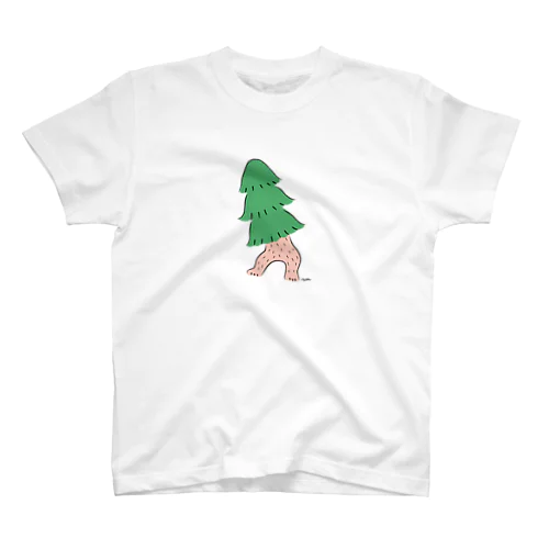 歩くもみの木 Regular Fit T-Shirt