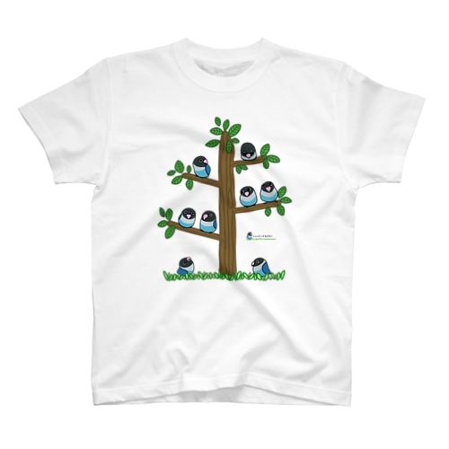 LOVEBIRD BOTAN Tree Regular Fit T-Shirt