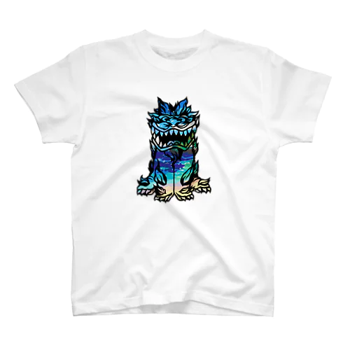 沖縄シーサー Regular Fit T-Shirt