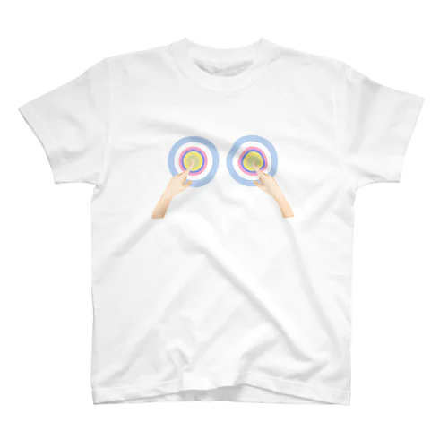 お胸ポッチ (ロリ貧ネェちゃん） Regular Fit T-Shirt