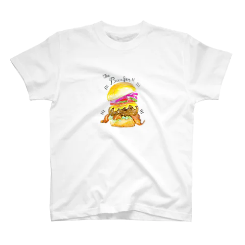 The hamburger★ スタンダードTシャツ