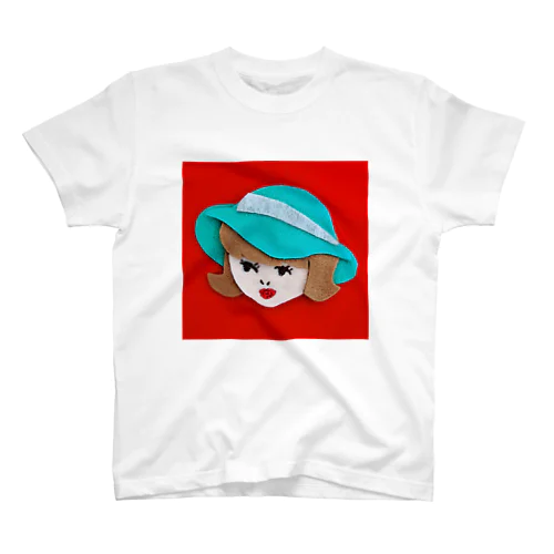 女の子　帽子ちゃん スタンダードTシャツ