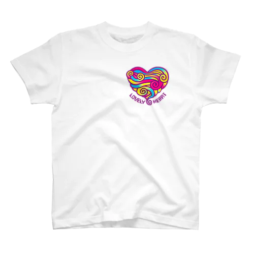 LOVELY HEART Regular Fit T-Shirt
