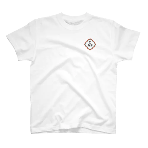 CAM-rogo White Regular Fit T-Shirt