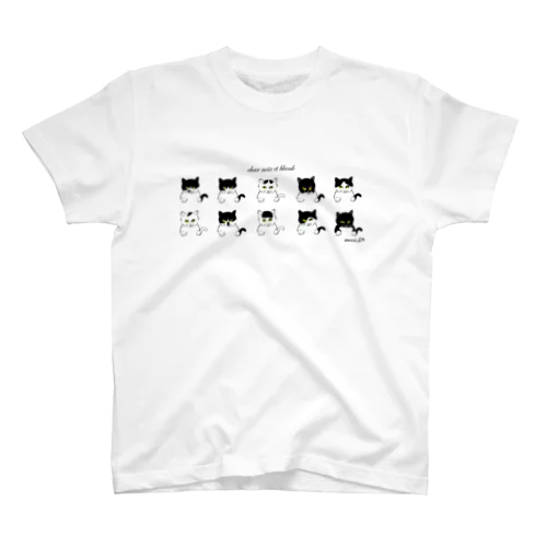 白黒猫さん№１０ Regular Fit T-Shirt