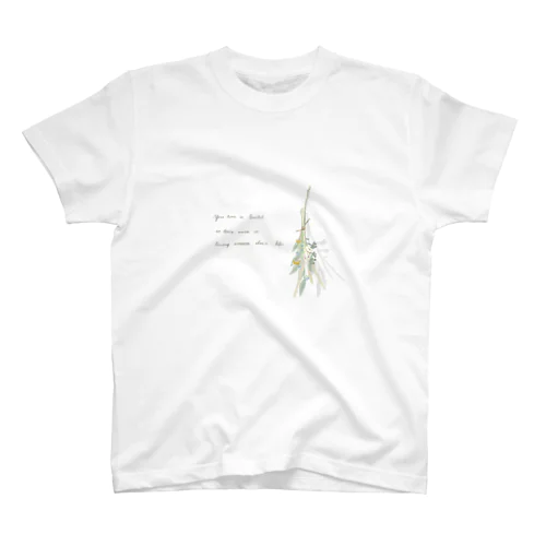 昼下がりのドライフラワー Regular Fit T-Shirt