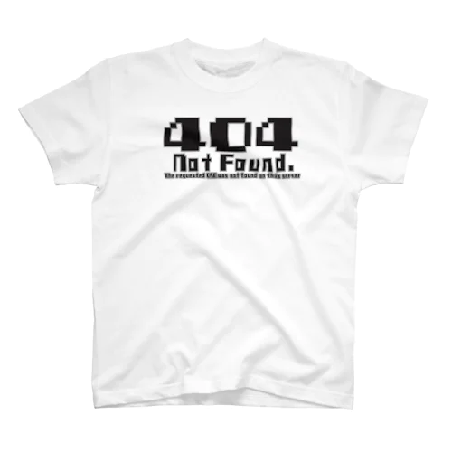 404 notfound type1 スタンダードTシャツ