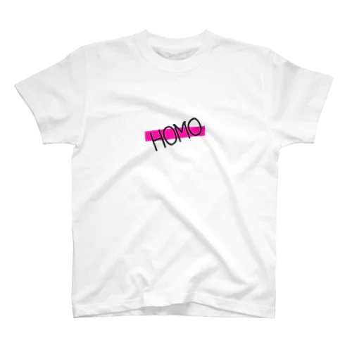 HOMO ブランドロゴ Regular Fit T-Shirt