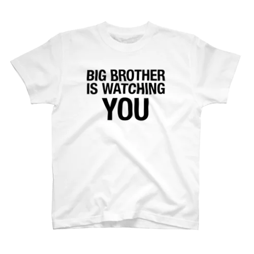 1984年 BIG BROTHER （黒文字） スタンダードTシャツ