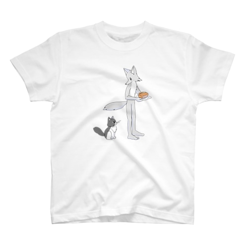 猫とケーキ Regular Fit T-Shirt