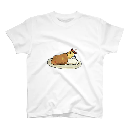 エビフライカレー スタンダードTシャツ