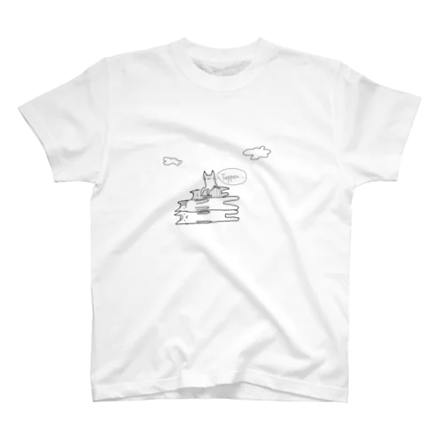 おっきいネコちっさいネコ Regular Fit T-Shirt