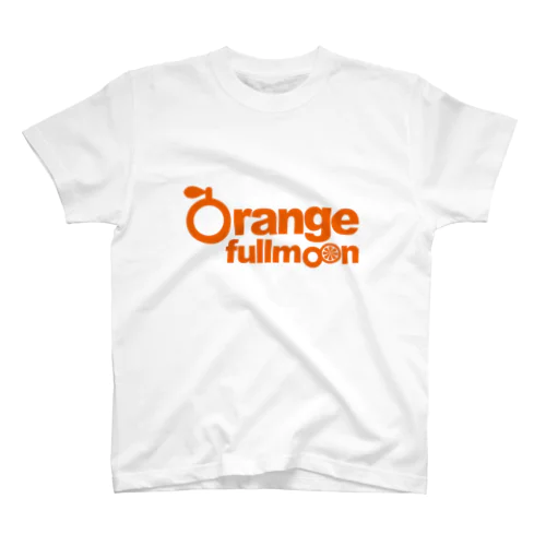 Orange full moon Regular Fit T-Shirt