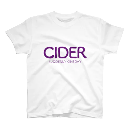 CIDER-PURPLE- スタンダードTシャツ