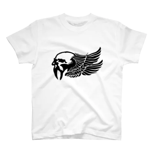 skull wing 2 スタンダードTシャツ