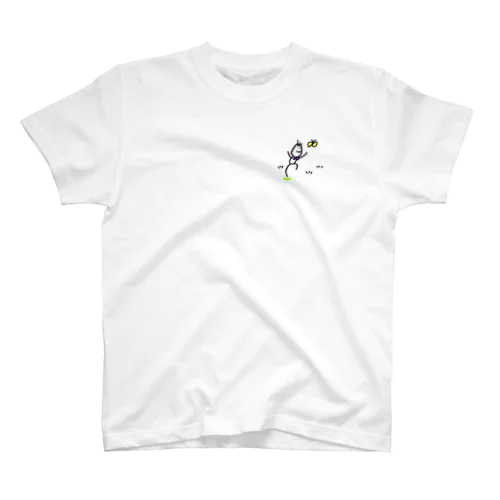 ちょうちょと戯れる妖精さん スタンダードTシャツ