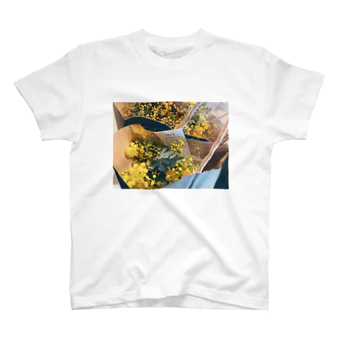 ミモザの花言葉 Regular Fit T-Shirt