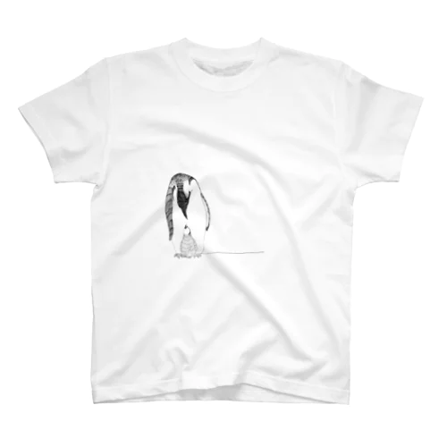 ペンギンと雛 スタンダードTシャツ