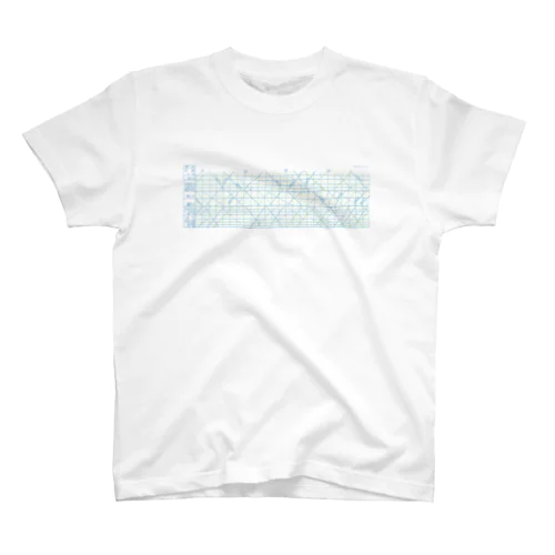 昭和47年信越本線ダイヤグラム （抜粋）グラス・カップ Regular Fit T-Shirt
