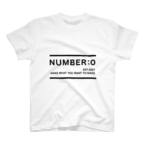 No.0 Regular Fit T-Shirt