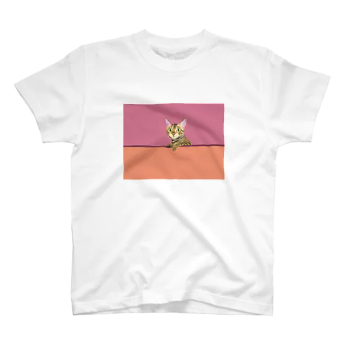 Bengal cat スタンダードTシャツ