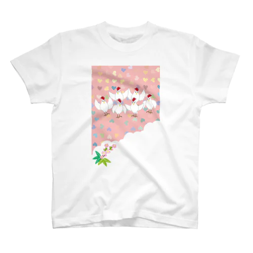 酉年のニワトリのイラストgoods Regular Fit T-Shirt