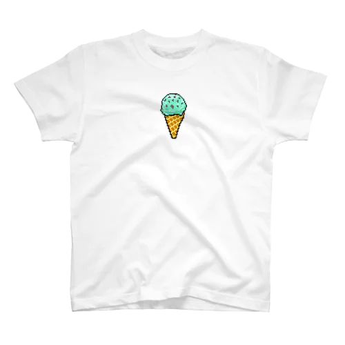 ドット絵なチョコミント。 Regular Fit T-Shirt