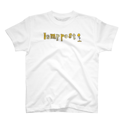 lamppost 黄色 Regular Fit T-Shirt